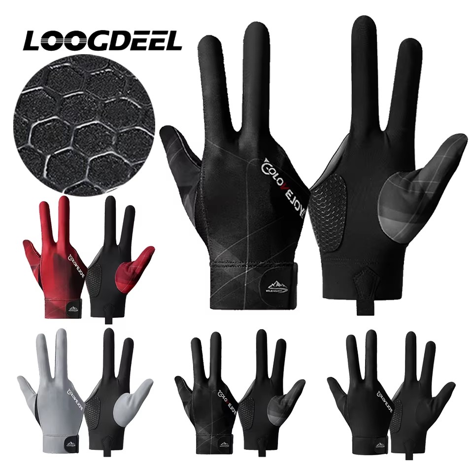 Table Tennis Us Open - Перчатки для бильярда LOOGDEEL, 1 шт.,