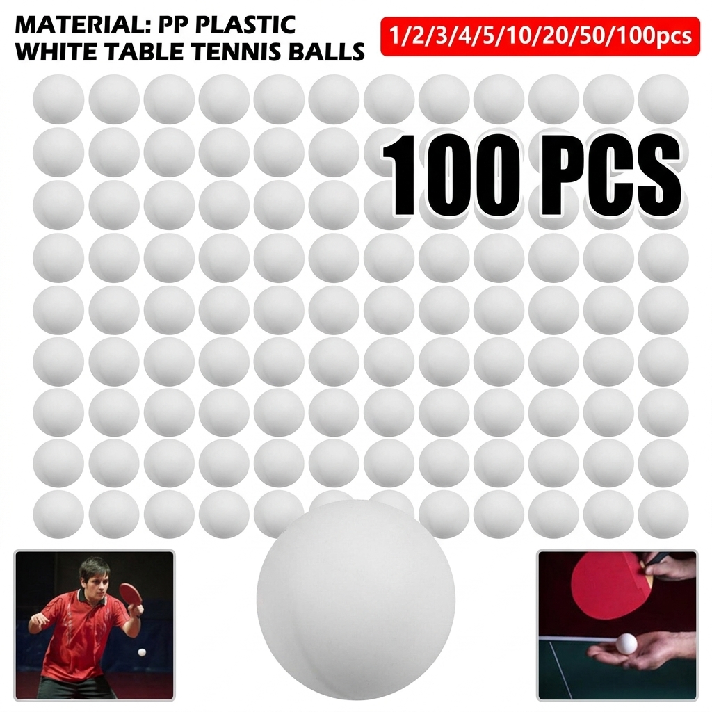 Table Tennis No 1 - 40-мм матовые цветные мячи для настольного