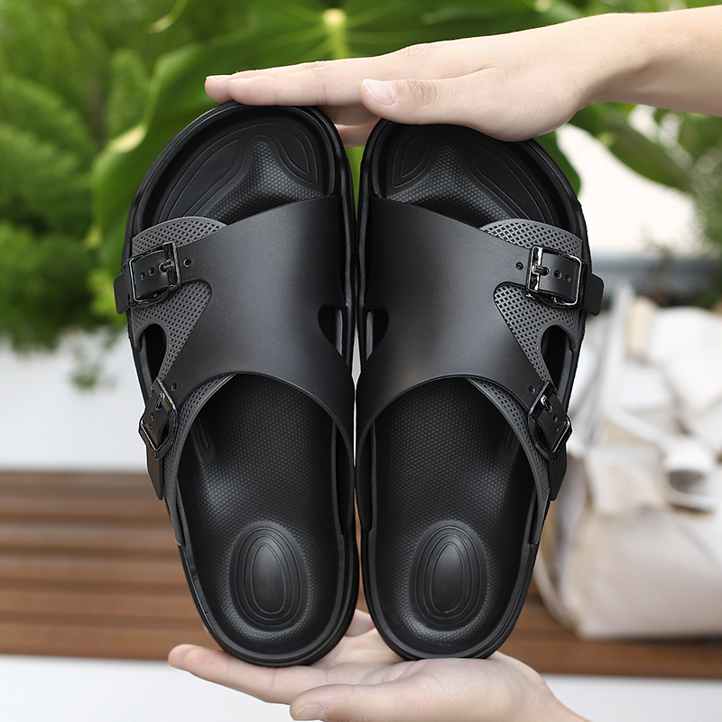 Мужские кожаные цельные шлепан – обзор и цена Anti Loop Rubber